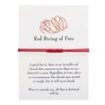 thumbnail image 1 of EOEMY Lucky Red String Bracelet Kabbalah Amulet 7 Knots Friendship Rope With Card Gift, 1 of 7
