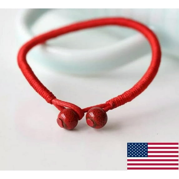 EOEMY Lucky Red String Bracelets Men/Women Handmade Braided Bracelet Adjustable Us