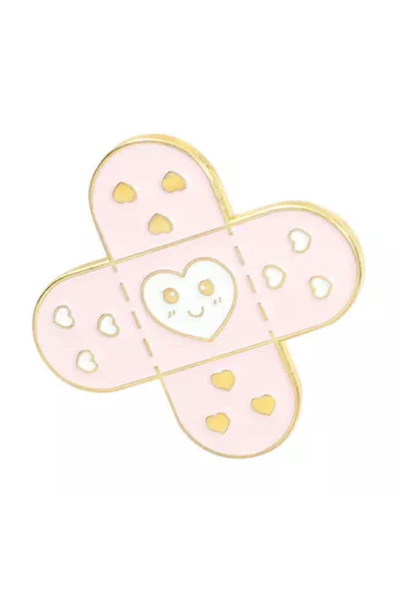 Medicine Enamel Pin Badge Pharmacy Heart Brooches For Nurse Doctors Lapel Pin *-1