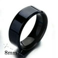thumbnail image 1 of EOEMY Men Titanium Stainless Ring Lover Couple Rings Jewelry Vintage Cool Rings Gifts-Black-12, 1 of 7