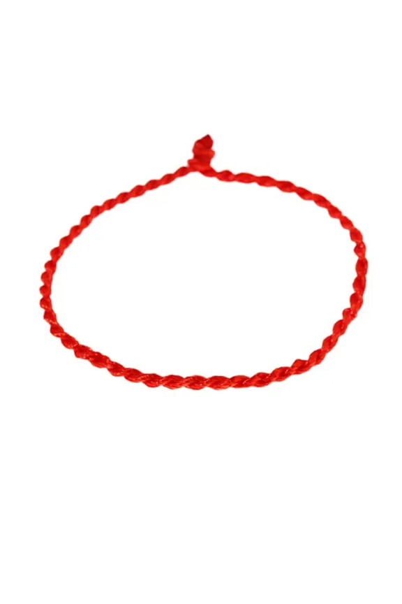 Men Triple Protection Necklace Set Tiger Eye Hematite Obsidian Stone Bracelets-Red Rope