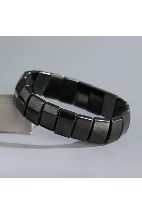 Men Women Therapeutic Energy Healing Hematite Bracelet Therapy Arthritis Jewelry-Hematite #2