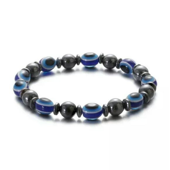 Men Women Therapeutic Energy Healing Hematite Bracelet Therapy Arthritis Jewelry-Hematite12#