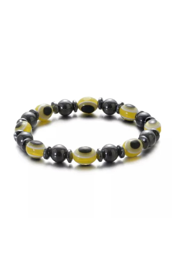 Men Women Therapeutic Energy Healing Hematite Bracelet Therapy Arthritis Jewelry-Hematite13#