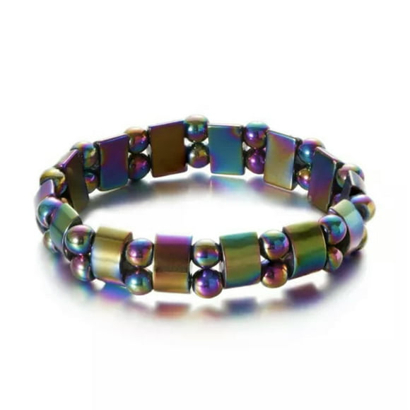 Men Women Therapeutic Energy Healing Hematite Bracelet Therapy Arthritis Jewelry-Hematite5#