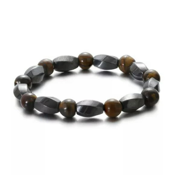 Men Women Therapeutic Energy Healing Hematite Bracelet Therapy Arthritis Jewelry-Hematite6#
