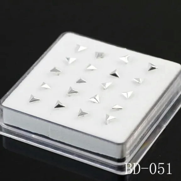 EOEMY Multiple Styles 20Pcs Nose Studs Rings Piercing Pin Body Jewelry -1