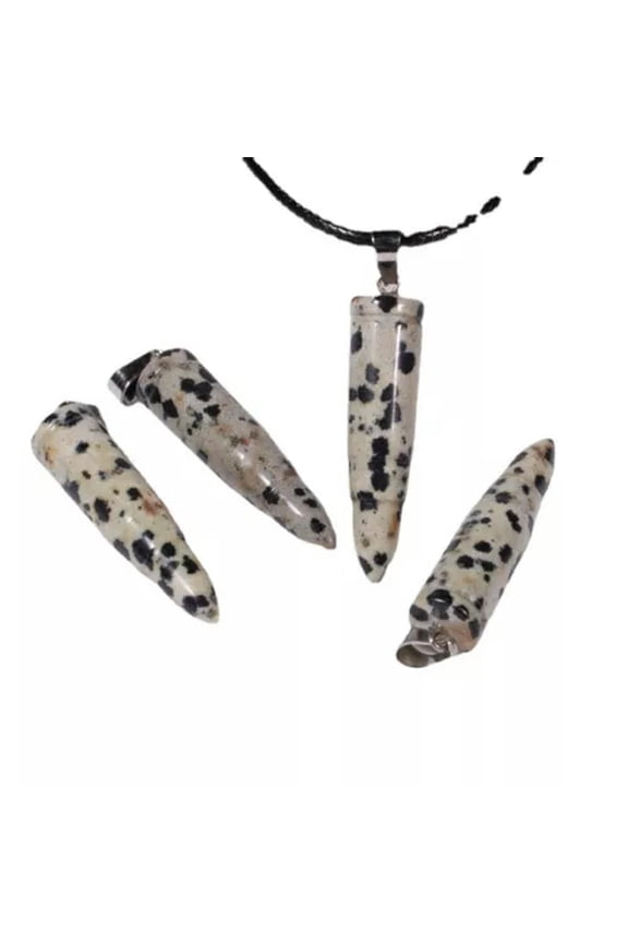 Natural Mineral Quartz Bullet Crystal Point Carnelian Gemstone Pendant Chakra-Spot Stone Quartz