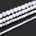 thumbnail image 1 of EOEMY Natural White Howlite Stone Loose Beads For Women Bracelet Diy Jewelry Making-Howlite-8mm, 1 of 7