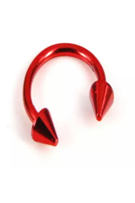 Nose Ring Jewelry Piercing Jewelry Ring Body Piercing Septum Lip Nose Piercing-Red