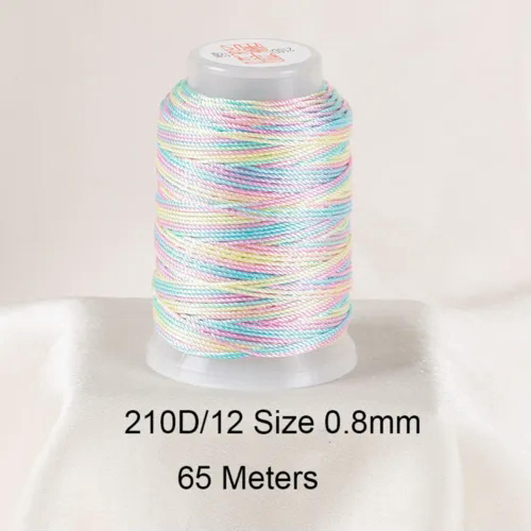 EOEMY One Spool Variegated Polyester Sewing Embroidery Thread String ...