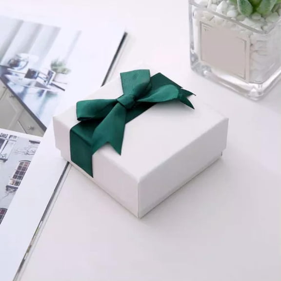 EOEMY Packaging Box Necklace Box Jewelry Box Jewelry Accessories Bracelet Box *-Blackish Green