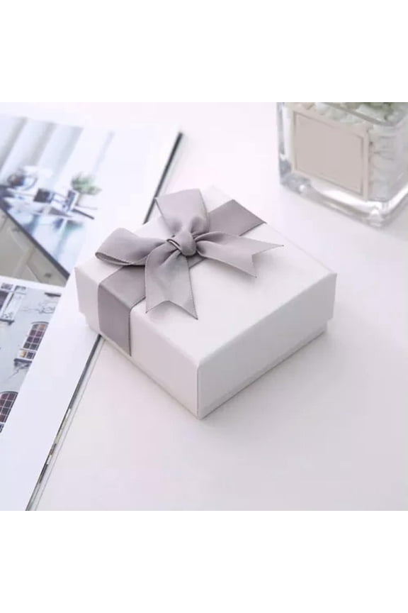 Packaging Box Necklace Box Jewelry Box Jewelry Accessories Bracelet Box *-Light Grey
