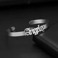 thumbnail image 1 of EOEMY Personalized Cuff Custom Name Bracelet Bangle Mother‘S Gift Women Jewelry, 1 of 9