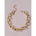 thumbnail image 1 of EOEMY Ring Links Chain Necklace For Women Jewelry For Women Necklace Accessories Gift-Default, 1 of 3