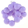 thumbnail image 1 of EOEMY Round Acrylic Plastic Loose Beads Lot 6mm 8mm 10mm 12mm 14mm 16mm 18mm 20mm-Light Purple-8mm 90Pcs, 1 of 7