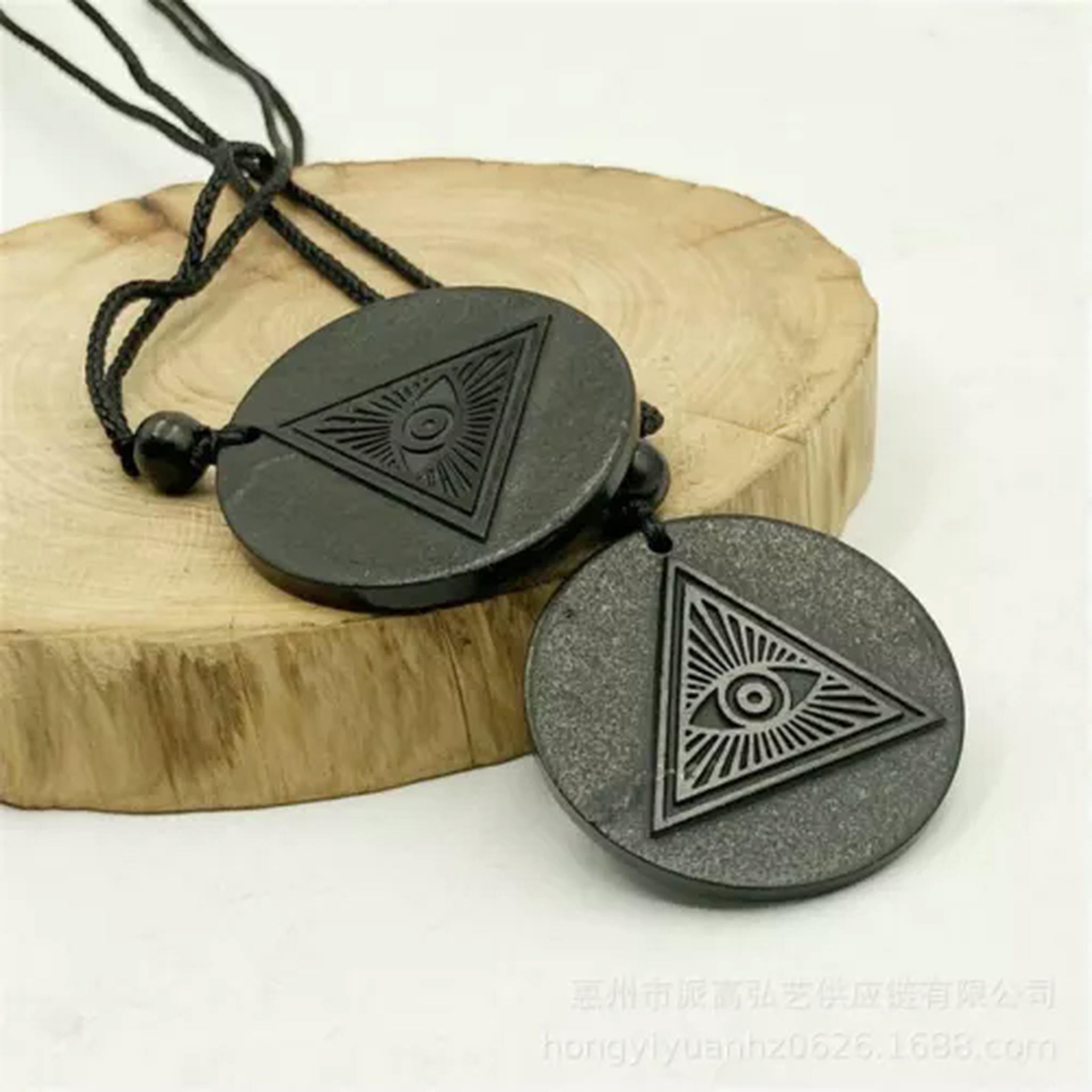Keled_R Elite Shungite Pendant Random Stone Crystals