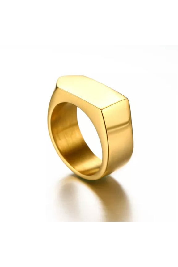 Silver/Gold/Black Bullet Head Arrow Ring Men'S 9mm Stainless Steel Band Sz 8-12