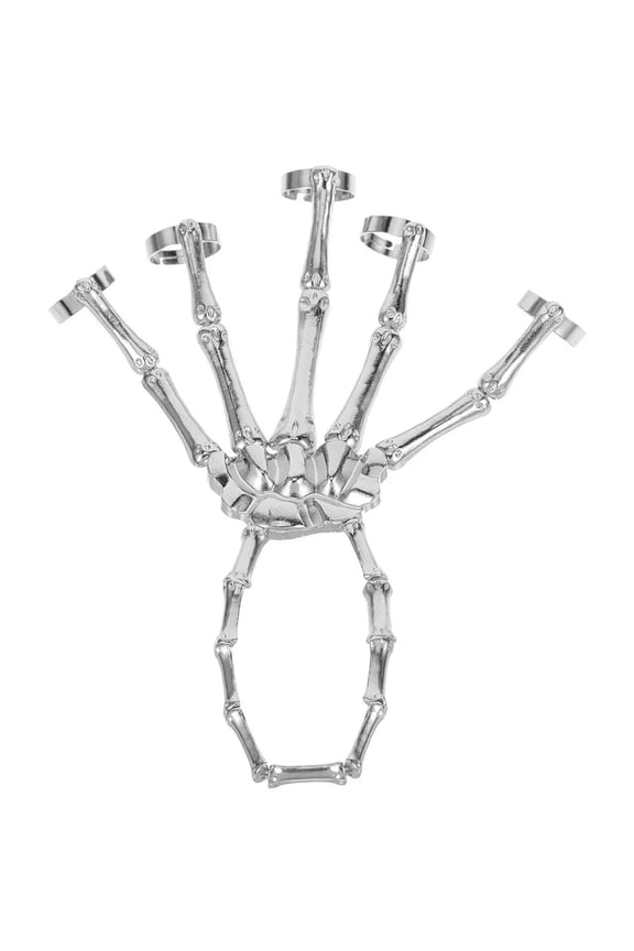 Skeleton Hand For Boys Bracelet Men Goth Rings Unique Gift Friends Family