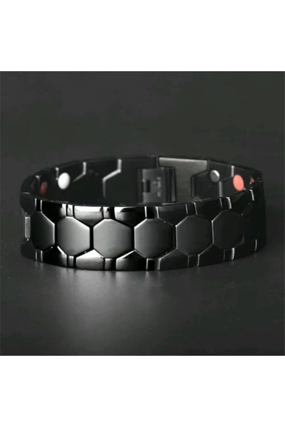 Stainless Steel Dragon Bangle Jewelry Men Viking Cuff Bracelet Father'S Day Gift-Black Therapy Bracelet