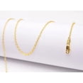 thumbnail image 1 of EOEMY Wholesale 16-30Inch 1Pcs 18K Yellow Gold Filled Rolo Chain Necklaces For Pendant-30, 1 of 4