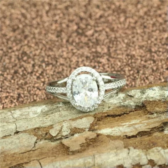 EOEMY Wholesale 925 Sterling Silver Plated Women Fashion Rhinestone Rings Hj 055-Open