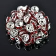 thumbnail image 1 of EOEMY Wholesale Czech Crystal Rhinestone Rondelle Loose Spacer Beads 4/5/6/8/10/12mm-#22 Deep Red-12mm (50Pcs), 1 of 9
