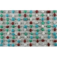 thumbnail image 1 of EOEMY Wholesale Jewelry Lots 32Pcs Mixed Turquoise Natural Stone Women Silver P Rings, 1 of 6