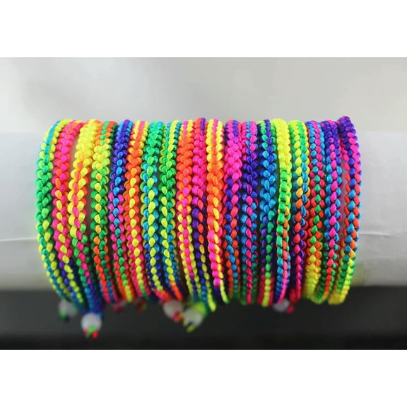 EOEMY Wholesale Lots 32Pcs Fashion Colorful Bracelets Resin Bead Jewelry Free P