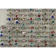 thumbnail image 1 of EOEMY Wholesale Lots 32Pcs Mixed Style Filled Rhinestone Fashion Jewelry Lady'S Rings, 1 of 7