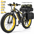 thumbnail image 1 of EOEOTWO 750W Peak Fat Tire Electric Bike for Adults - 28 MPH Fast Cruiser, 60-Mile Range, 48V 15Ah Battery 26" All-Terrain E-Bike Mountain Bicycle,UL 2849, 1 of 12