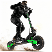 EOEOTWO Electric Scooter GT06 Off-Road Folding 1200W 48V/23.4AH 30MPH 40 Miles Range 11 Inch Tires for Adults