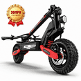 thumbnail image 1 of EOEOTWO Off-Road Electric Scooter for Adults, 1200W Motor, 30 MPH Top Speed, 25 Miles Range, 11" All-Terrain Tires, Foldable Commuter E-Scooter, 1 of 12