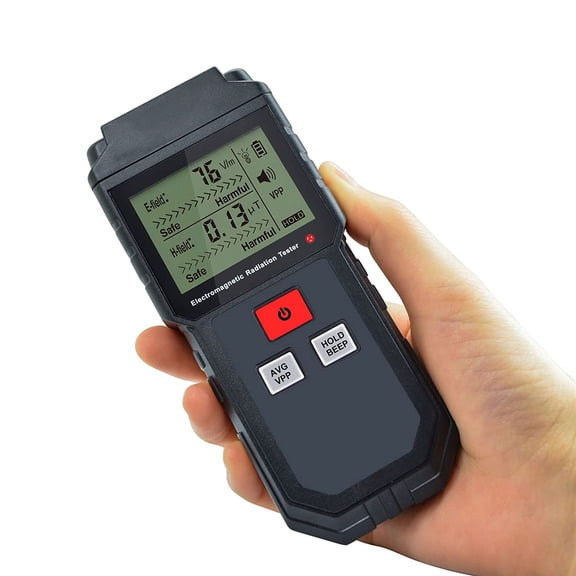 EOGAIL EMF Meter, Handheld Portable Nuclear Radiation Tester, LCD Display