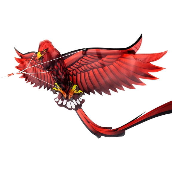 EOLO KITES Ready2Fly 40 in 3D POP UP Eagle Kite. Reusable Tote Included! Ages 5+
