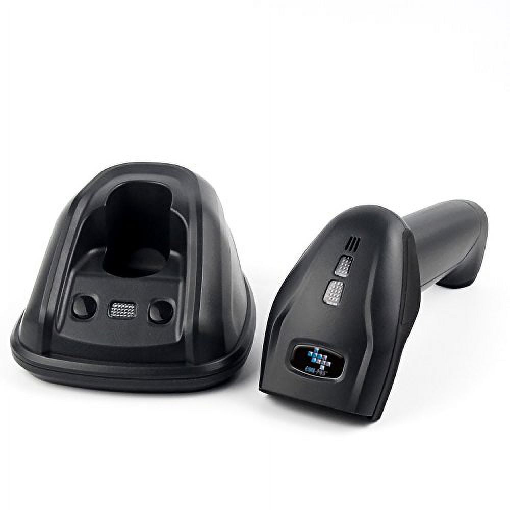 EOMPOS Cordless Wireless Barcode and UPC Code Scanner/Reader with