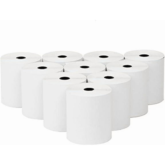 EOM-POS Thermal Receipt Paper Rolls, 3 1/8" x 230" (80mm), 10 Rolls