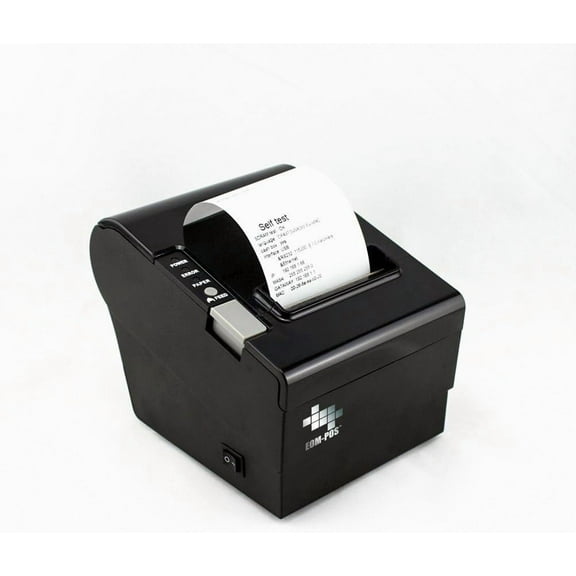 EOM-POS Thermal Receipt Printer, 3 1/8" (80 mm), USB/Ethernet/Serial, Auto Cutter, Windows-Compatible