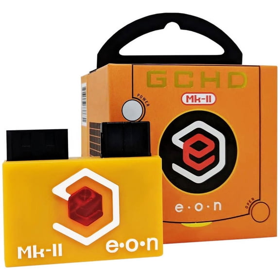 EON GCHD Mk-II HDMI Video Adapter for Nintendo GameCube - Spice Orange
