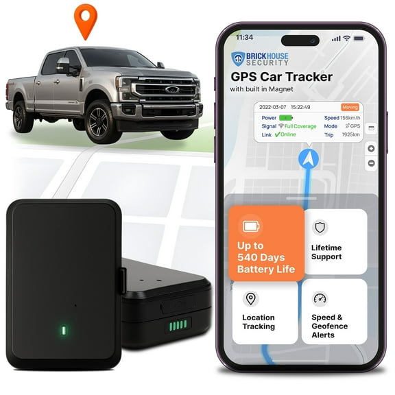 EON Odyssey 18 Month Long-Life GPS Tracker for Vehicles, Assets, Fleet. Hidden Magnetic GPS Tracking Device Track for Years with Single Charge 4G LTE Real Time Tracking Device - Subscription Required