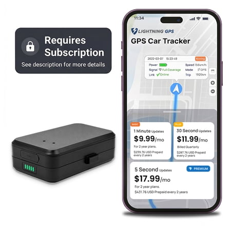 Brickhouse Security EON Odyssey GPS Tracker for Vehicles & Assets, Long Battery Life Tracker with Magnetic Mount, Tamper Alerts, Geofencing & Real-Time Tracking, Weatherproof, Subscription Required