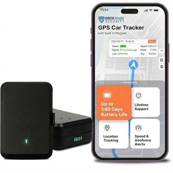 EON Odyssey GPS Tracker for Vehicles & Assets  Magnetic Waterproof 4G LTE Asset & Vehicle GPS Tracker with Long Battery Life, Real-Time ng, Geofence & Tamper Alert
