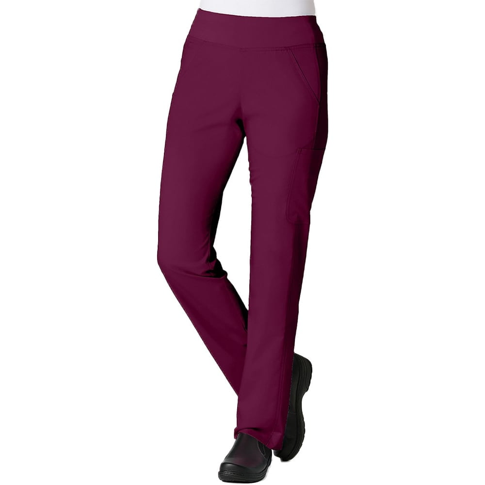 EON Women's COOLMAXÂ® Knit Waistband PureÂ® Yoga Scrub Pant