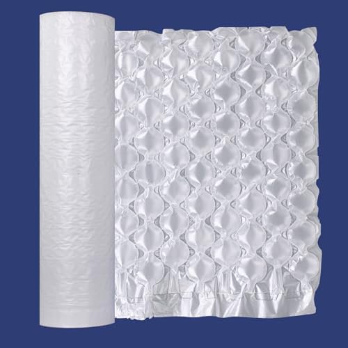 EONE E303B Air Cushion Film Bubble Wrap Pillow Air Cushion System Film Inflatable Packaging Film Compatible for Air Cushion Machine protective packaging (16in Width, 920ft Length, 1 Roll)