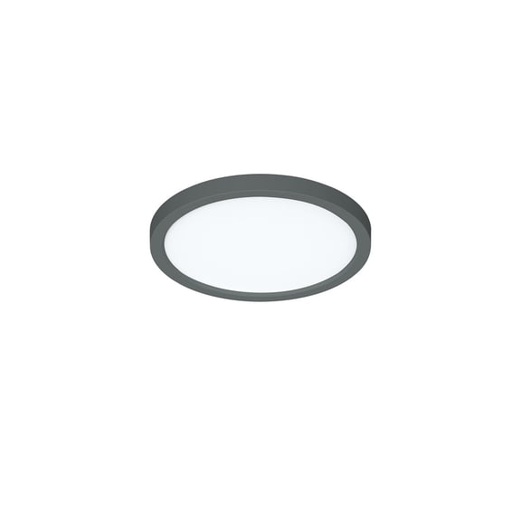 EONF09LAJD1BK AFX Eon - 17W 1 LED Flush Mount-0.88 Inch Tall and 9 Inch Wide-Black Finish