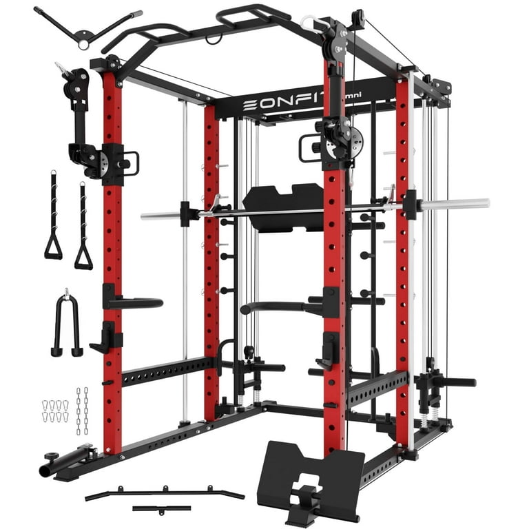 EonfitOmni E5 Smith Machine with 3D Rotating Arms, Vertical Leg