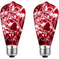thumbnail image 1 of EONQY 2 Pack Vintage Edison Bulb, E27 220V 3W LED Decorative Light Bulbs, Copper Wire Firework Light Bulb, Retro Starry Light Bulb for Party Home Christmas, 1 of 6