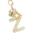 thumbnail image 1 of EONQY Alphabet Initial Letter Keychain, Resin Cute Keychains with Tassel Letter Pendant Charm, 1 of 3