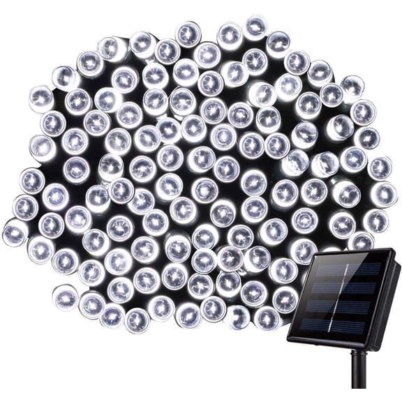 EONQY Christmas String Lights, 32m 300 LED Solar Christmas Lights Waterproof Christmas Fairy Lights for Outdoor Gardens Wedding Christmas Decorations