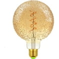 thumbnail image 1 of EONQY I LED Edison Bulb, 4W E27 Screw Edison Led Bulb Globe Style Spiral LED Filament Bulb Decorative Light Bulbs for Bedroom Wedding, 1 of 7